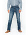 Image #2 - Wrangler Retro Men's Layton Slim Fit Bootcut Jeans - Big, Indigo, hi-res