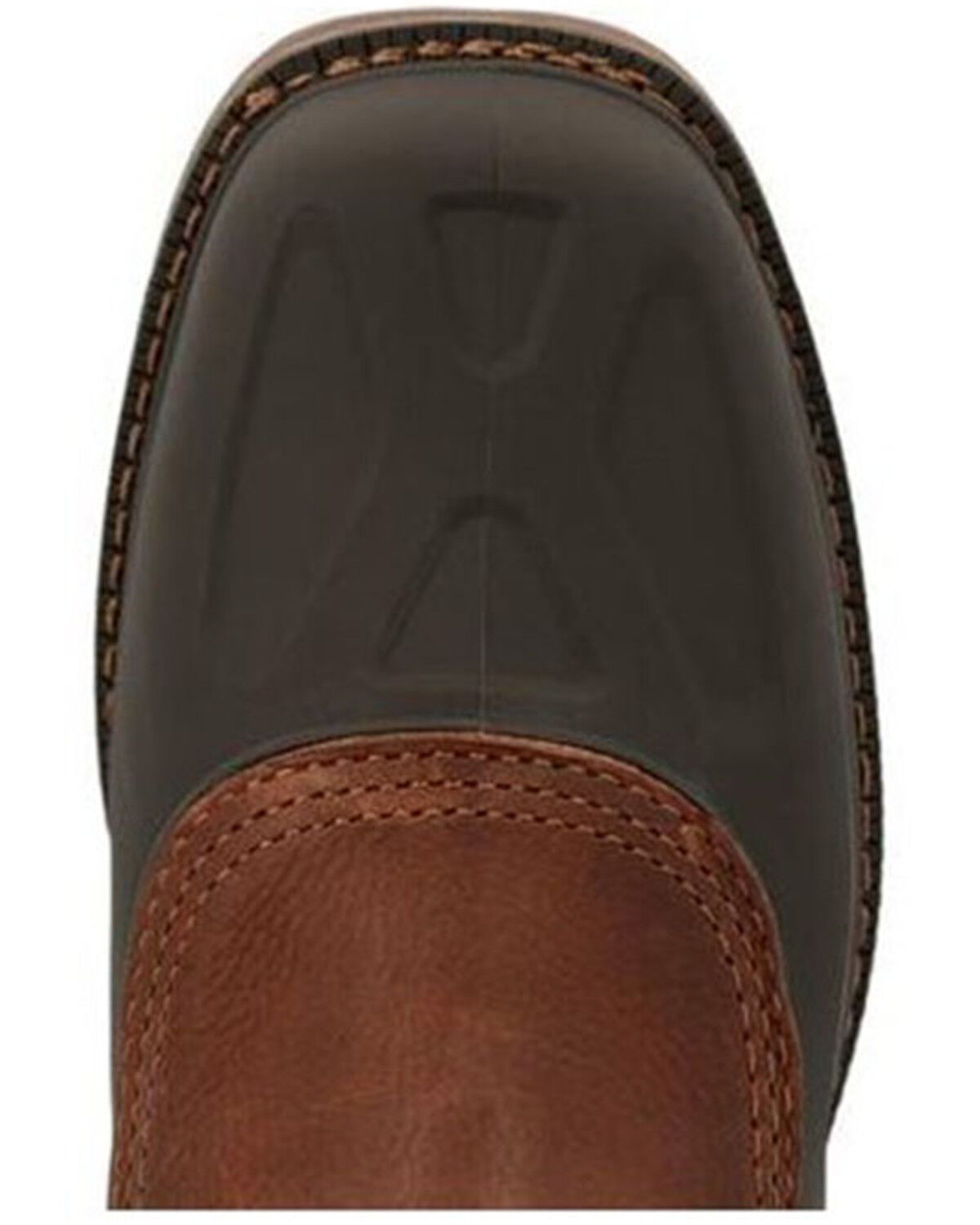 Image #6 - Georgia Boot Men's Carbo-Tec Waterproof Western Work Boots - Soft Toe, Brown, hi-res