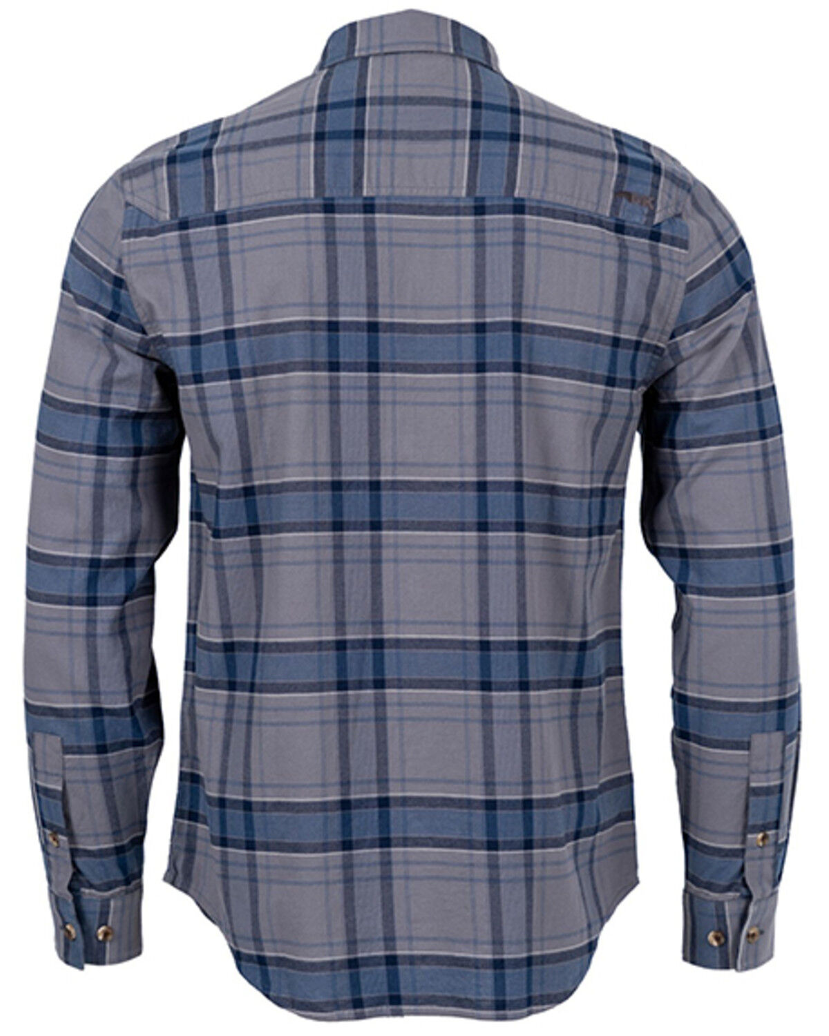 Image #2 - Mountain Khakis Men's Nebo Plaid Print Long Sleeve Button-Down Western Shirt, Grey, hi-res