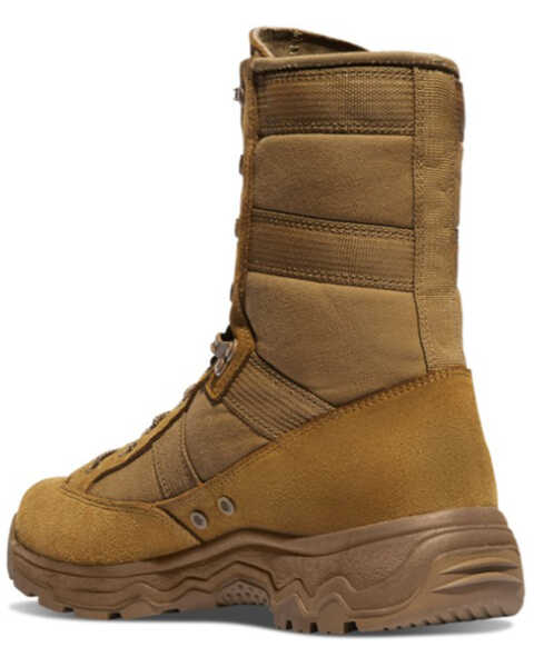 Image #3 - Danner Men's Reckoning 8" Coyote Hot Lace-Up Boots - Round Toe, Brown, hi-res