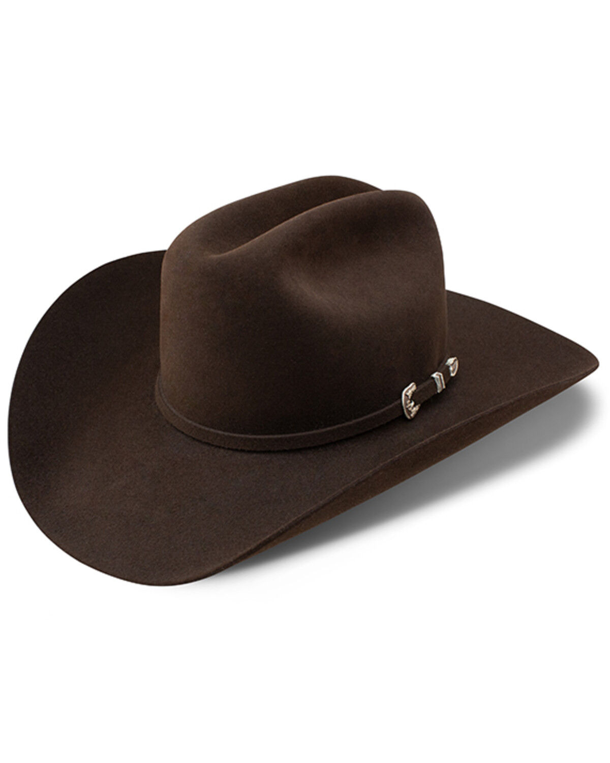 Image #1 - Stetson 6X Skyline Felt Cowboy Hat, Chocolate, hi-res