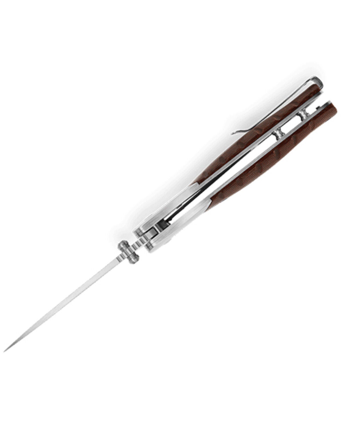 Image #3 - Buck Knives 835 Folding Selkirk Knife, Brown, hi-res