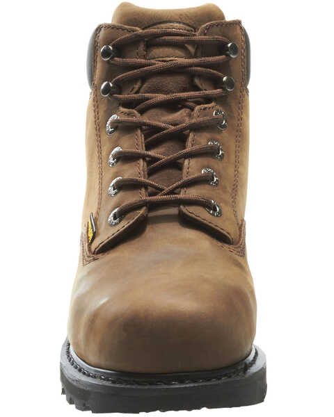 Wolverine Men's McKay Waterproof Work Boots - Steel Toe, Brown, hi-res