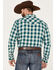 Image #4 - Cody James Men's Poway Plaid Print Snap Western Flannel Shirt, , hi-res