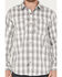 Image #3 - Dickies Men's Temp IQ Plaid Long Sleeve Western Snap Work Shirt, Charcoal, hi-res