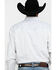 Resistol Men's White Stuart Geo Print Long Sleeve Western Shirt , White, hi-res