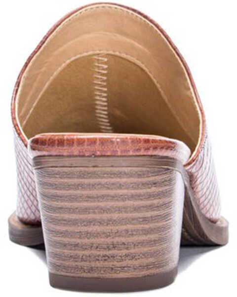 Image #5 - Chinese Laundry Women's Catherine Lizard Print Fashion Mules - Pointed Toe, Tan, hi-res