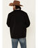 Image #4 - Cripple Creek Men's Black Nylon CC Barn Coat, Black, hi-res