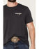 Image #4 - Wrangler Men's Boot Barn Exclusive Cowboy Logo Short Sleeve Graphic T-Shirt, Charcoal, hi-res