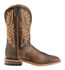 Image #9 - Tony Lama Men's Worn Goat Leather Americana Western Boots - Broad Square Toe, Tan, hi-res