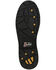 Image #7 - Justin Men's 11" Dorsal Waterproof Work Boots - Steel Toe, Black, hi-res