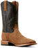 Image #1 - Ariat Men's Circuit Paxton Suede Western Boots - Broad Square Toe, Brown, hi-res