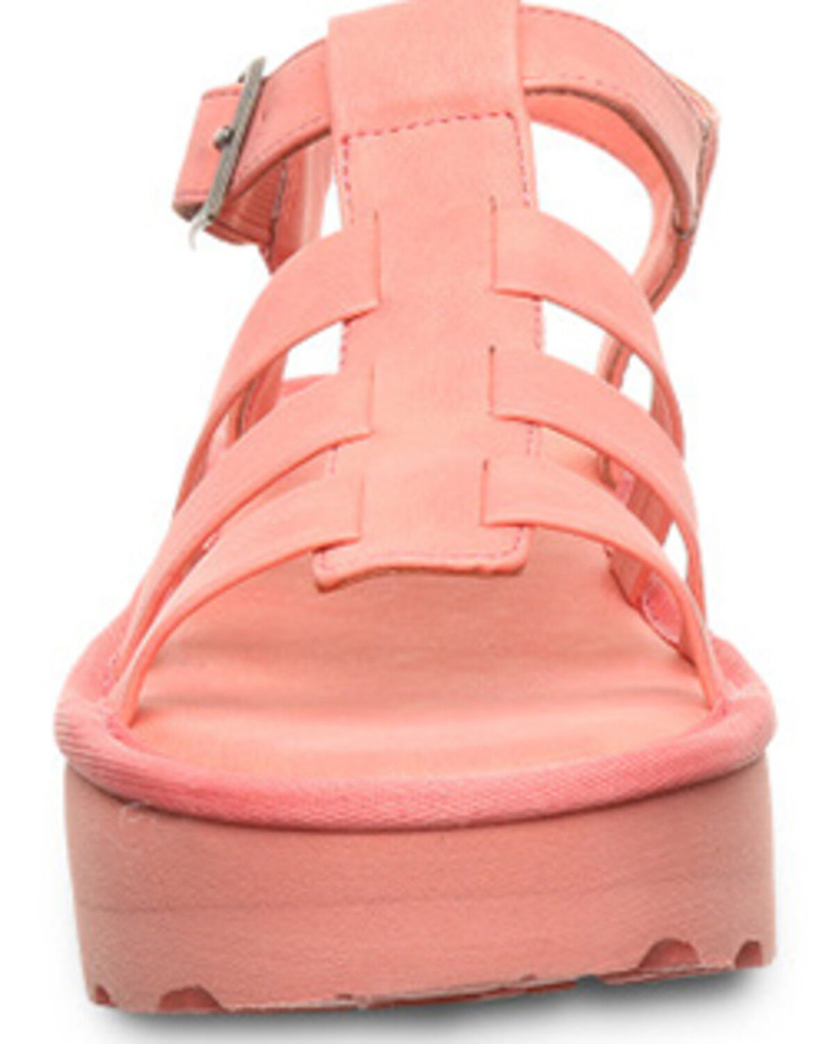 Image #4 - Bearpaw Women's High Seas Platform Sandals, Coral, hi-res