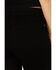 Image #4 - Shyanne Women's Joni High Rise Rhinestone Slit Trouser Comfort Stretch Denim Jeans, Black, hi-res