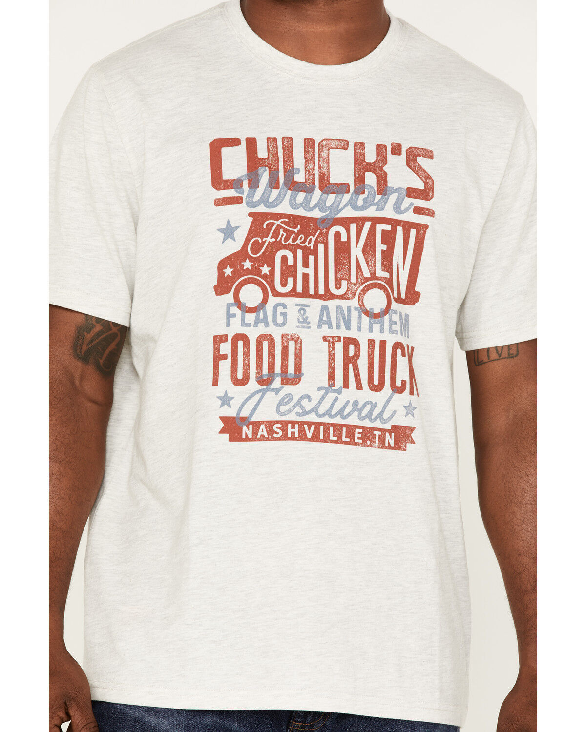Image #3 - Flag & Anthem Chucks Wagon Graphic T-Shirt, Off White, hi-res