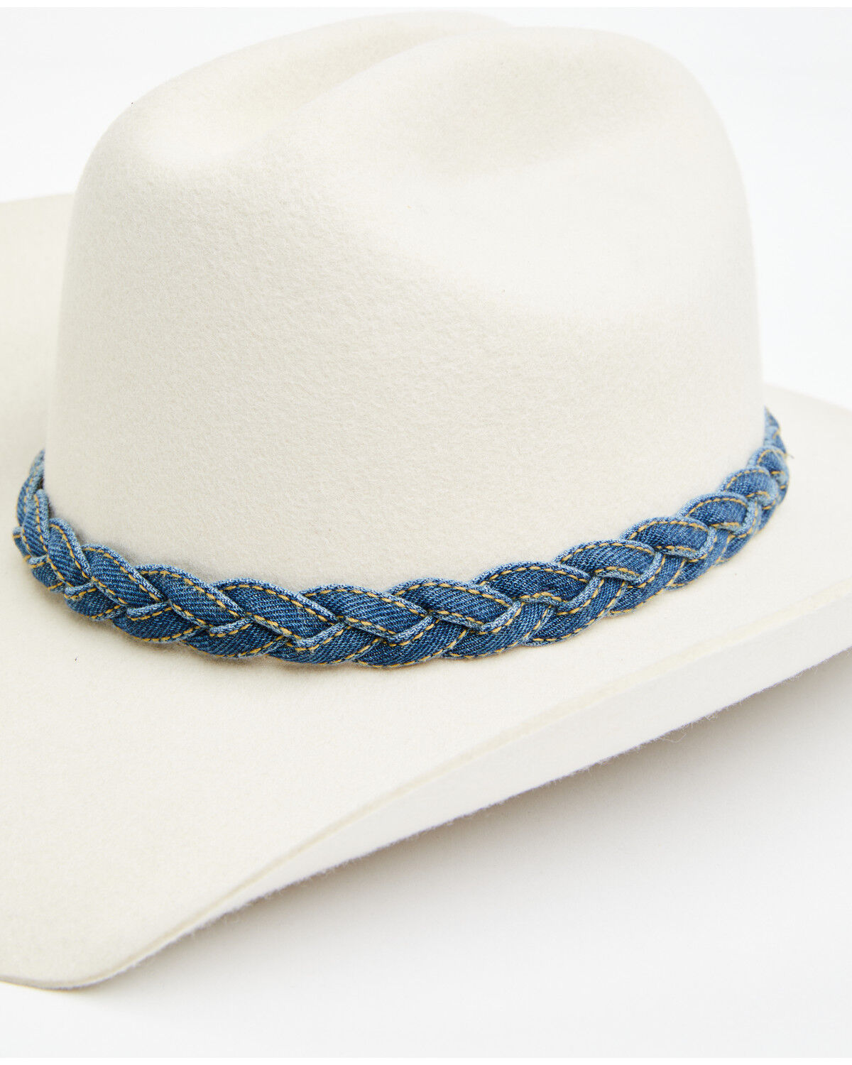 Image #2 - Shyanne Women's Mirabel Wool Cowboy Hat, White, hi-res