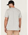 Image #4 - Hawx Men's Camo Logo Graphic Work T-Shirt, Light Grey, hi-res