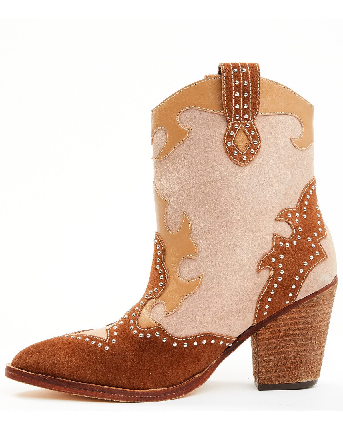 Image #3 - Idyllwind Women's Sugar and Spice Western Booties - Round Toe, Tan, hi-res