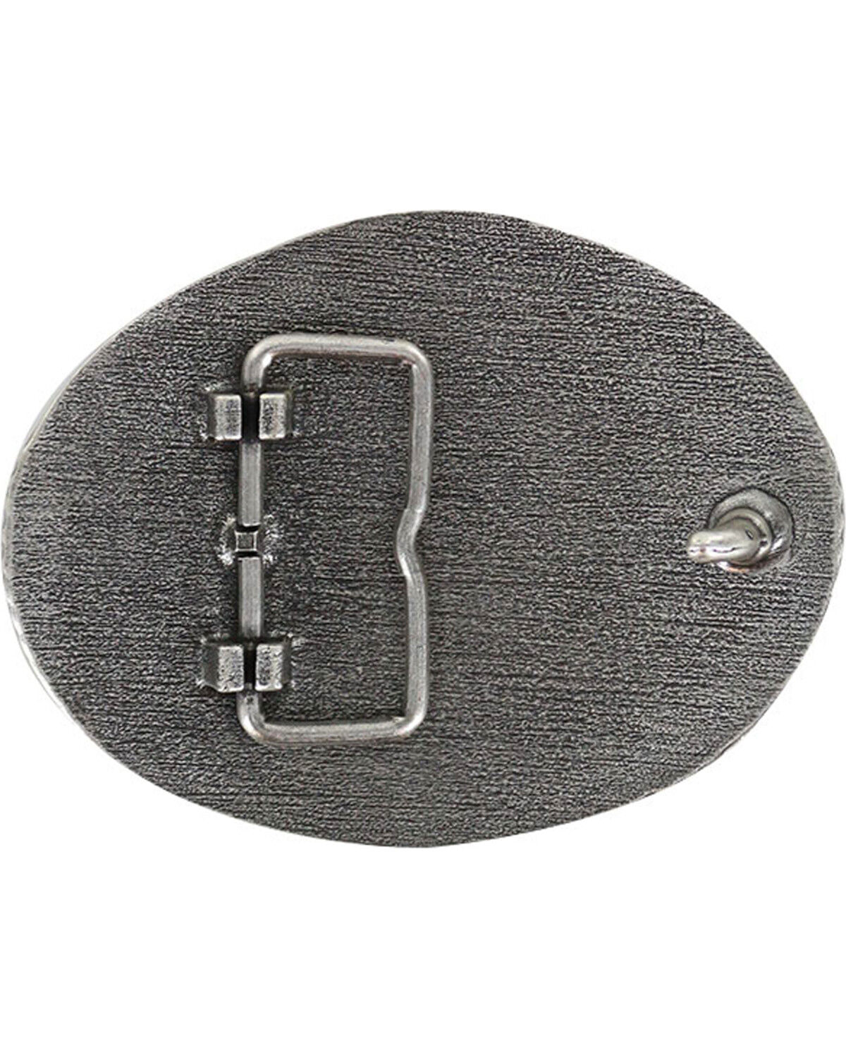 Image #2 - Cody James Men's Military Memorial Belt Buckle, Silver, hi-res