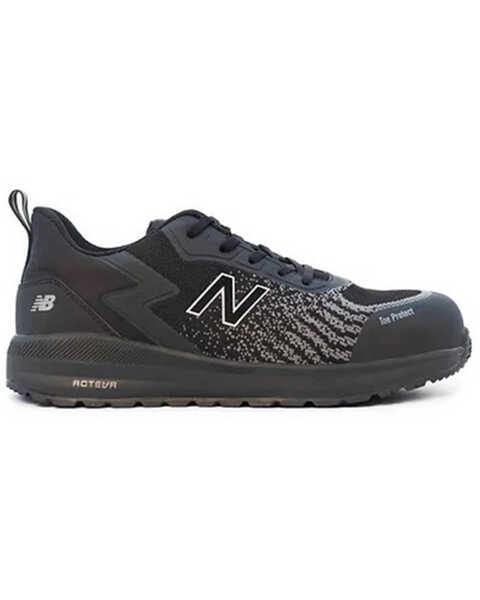 Image #2 - New Balance Men's Speedware Lace-Up Work Shoes - Composite Toe, Black, hi-res