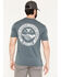 Image #1 - Troll Co Men's Haggler Short Sleeve Graphic Work T-Shirt, Steel, hi-res