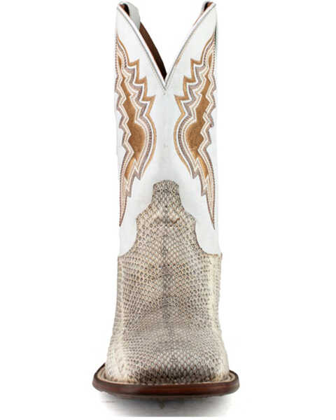 Image #4 - Dan Post Men's Exotic Water Snake Western Boots - Broad Square Toe, Natural, hi-res