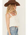 Image #2 - Free People Women's Because Of You Tank Top, Ivory, hi-res