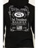 Image #4 - Buckwear Men's 2nd Amendment Hooded Sweatshirt, Black, hi-res