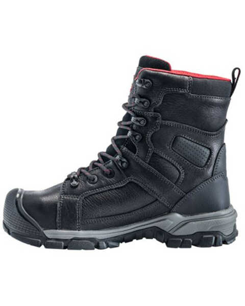 Image #3 - Avenger Men's Ripsaw 8" Waterproof Work Boots - Alloy Toe, Black, hi-res