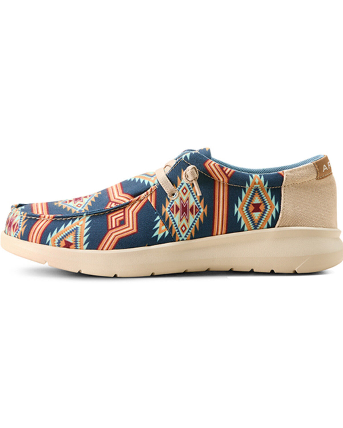 Image #2 - Ariat Men's Hilo Casual Shoes - Moc Toe, Blue, hi-res