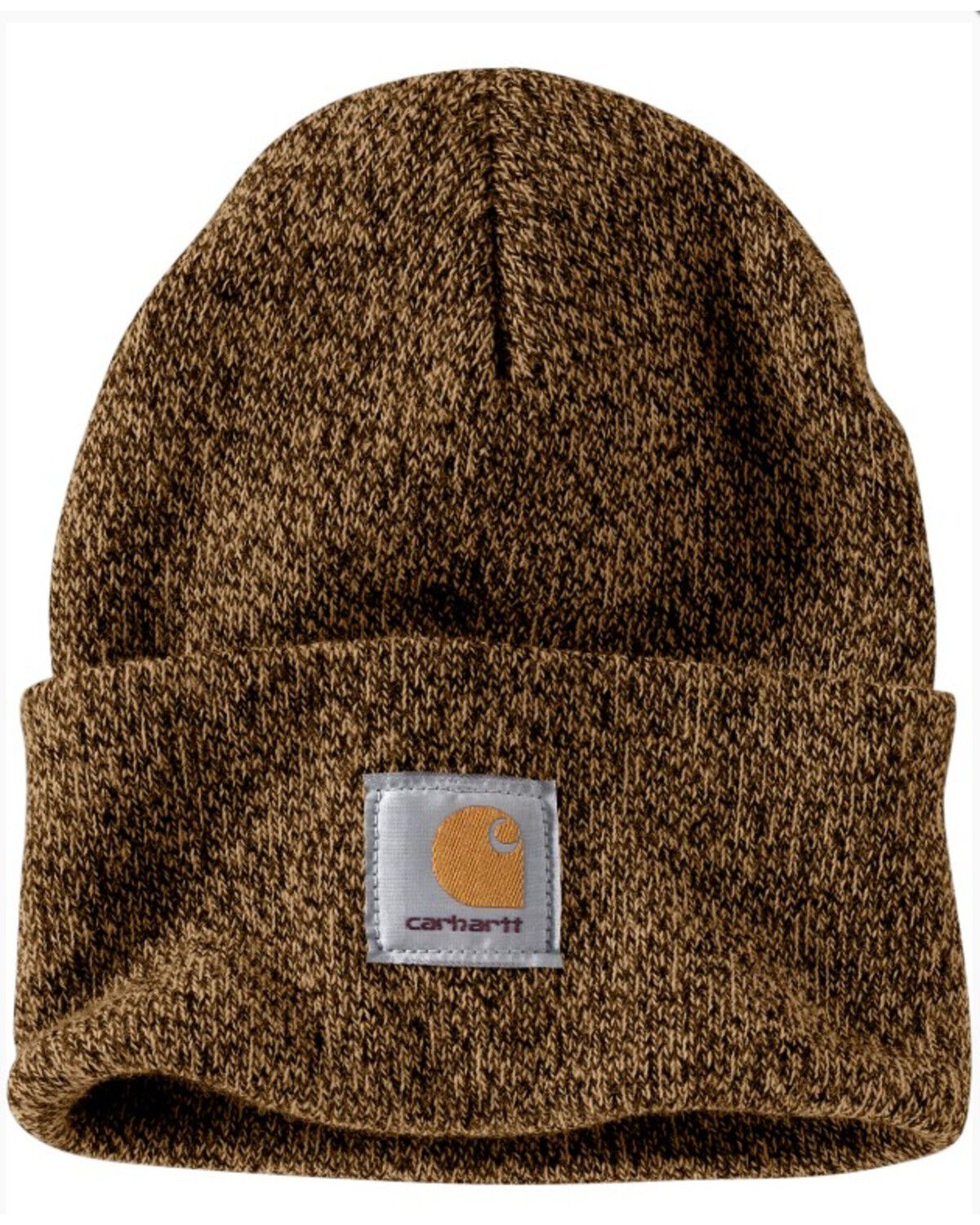 Image #2 - Carhartt Acrylic Watch Hat, Brown, hi-res