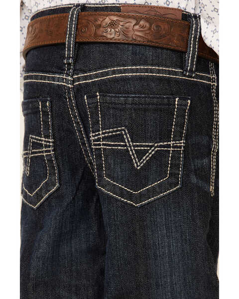 Image #2 - Cody James Little Boys' Night Hawk Medium Wash Mid Rise Stretch Relaxed Bootcut Jeans, Blue, hi-res