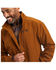 Image #3 - Ariat Men's Logo 2.0 Softshell Jacket - Tall, Chestnut, hi-res