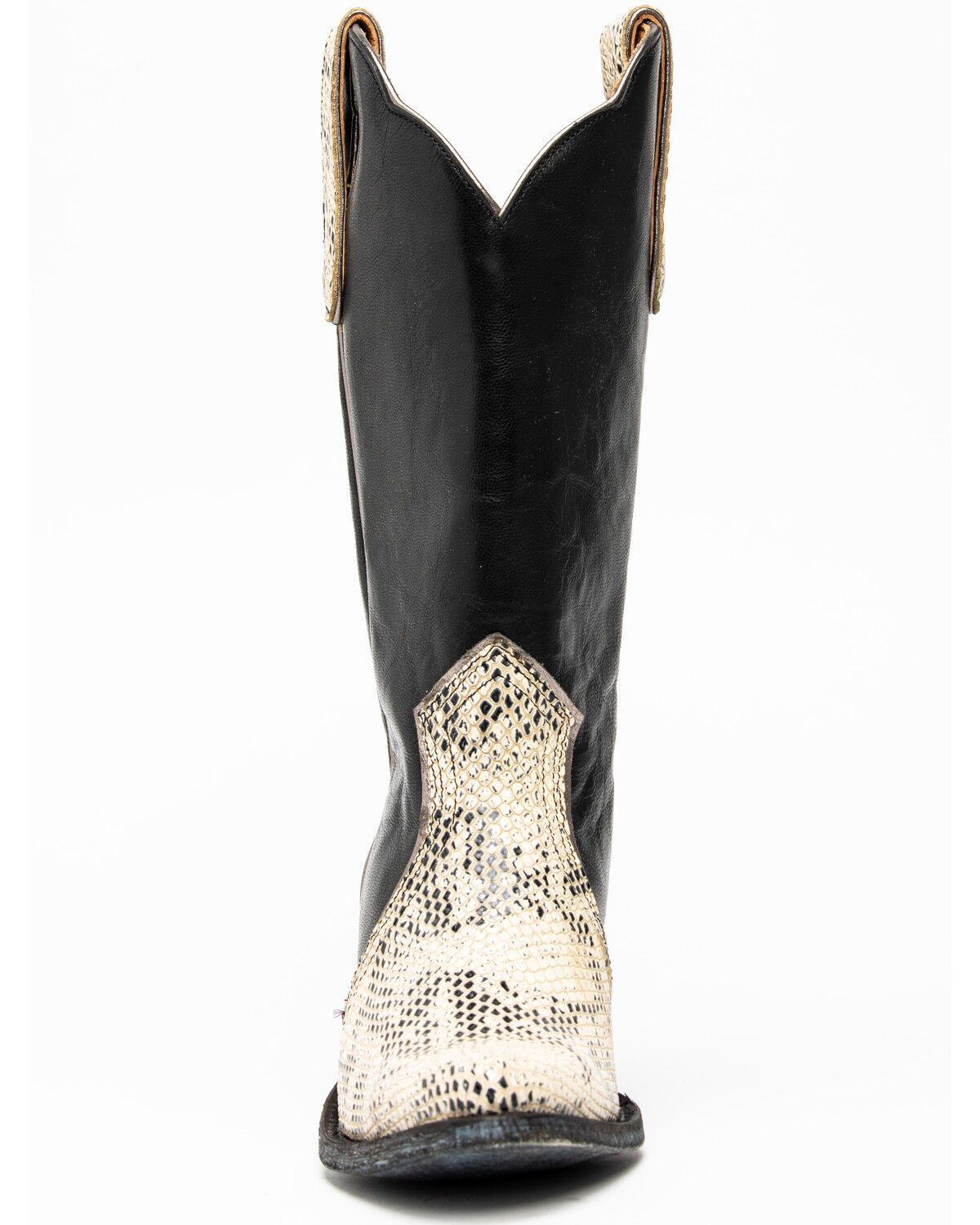 Image #4 - Idyllwind Women's Lonestar Western Boots - Round Toe, Black/white, hi-res