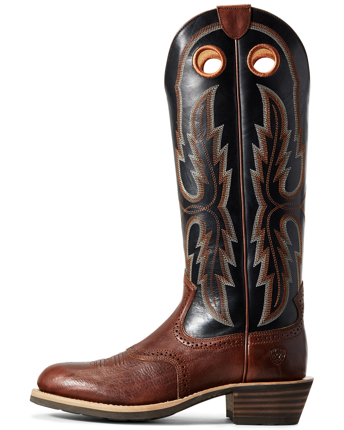 men's western boots round toe