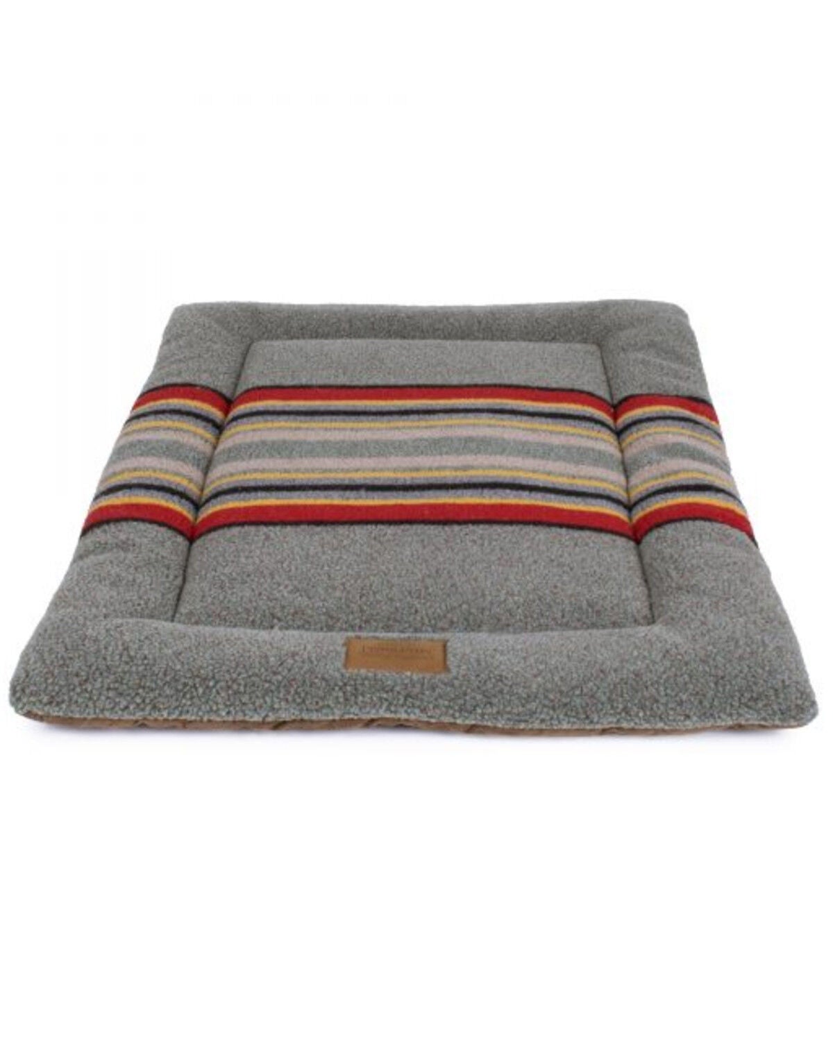 Image #3 - Pendleton Pet Vintage Camp Comfort Cushion - Large, Heather Green, hi-res