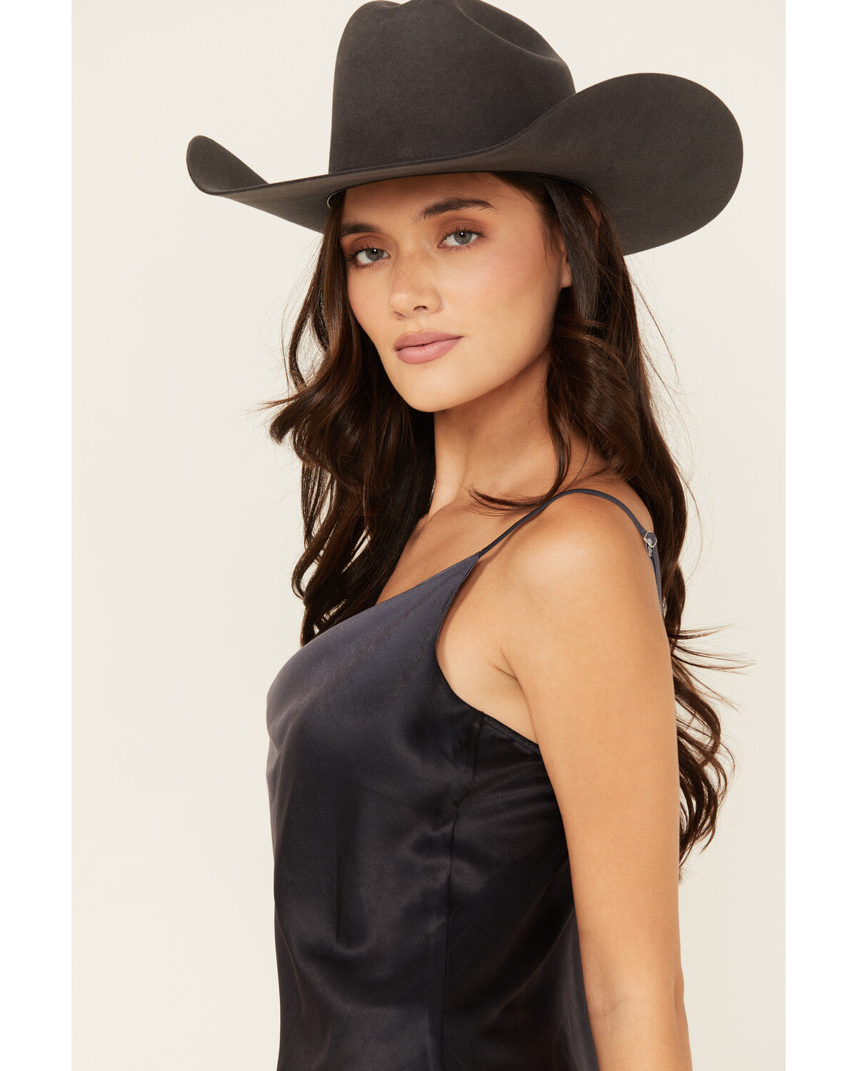 Image #2 - Revel Women's Metallic Cami, Silver, hi-res