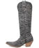 Image #3 - Dingo Women's Honkytonk Studded Tall Western Boots - Snip Toe, Black, hi-res