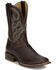 Image #1 - Tony Lama Men's Wray Western Boots - Broad Square Toe, Brown, hi-res