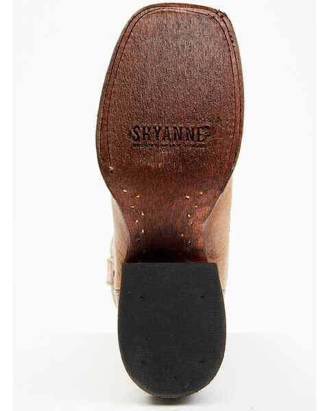 Image #7 - Shyanne Women's Coralee Western Boots - Broad Square Toe, Tan, hi-res