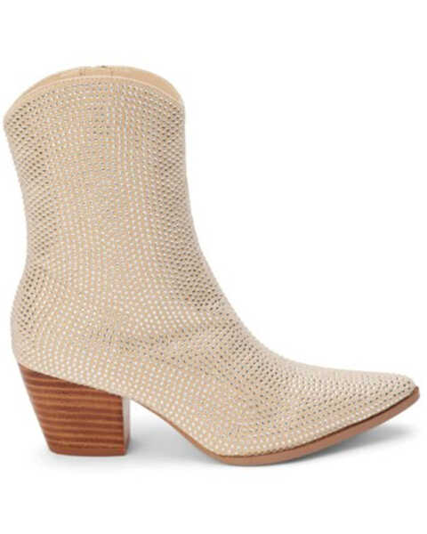 Image #2 - Matisse Women's Hazel Western Fashion Booties - Pointed Toe , Natural, hi-res
