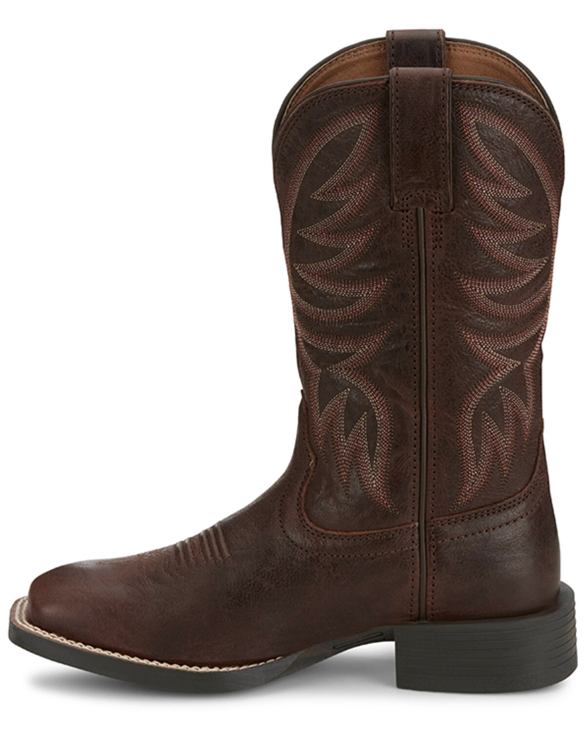Image #3 - Justin Women's Demeter Western Boots - Broad Square Toe, Brown, hi-res