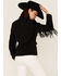 Image #5 - Any Old Iron Women's Beaded Fringe Blazer Jacket, Black, hi-res