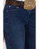 Image #2 - RANK 45® Women's Mid Rise Dark Bootcut Jeans, Dark Wash, hi-res
