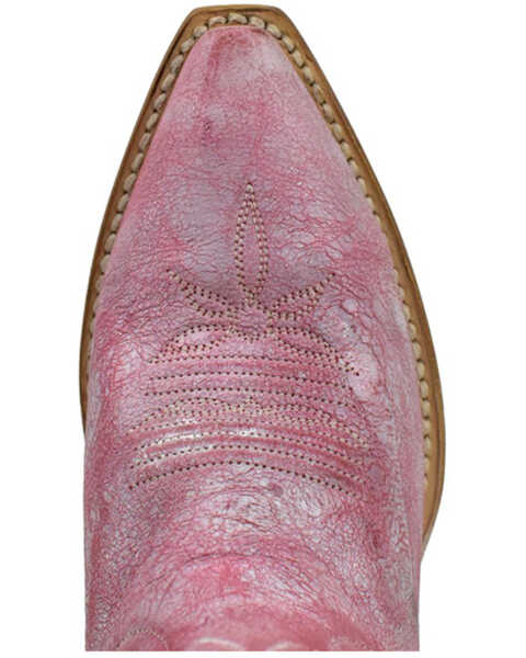 Image #6 - Dan Post Women's Cherry Bomb Tall Western Boot - Snip Toe, Pink, hi-res