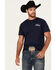 Image #2 - Buckwear Men's Ford Freedom Truck Short Sleeve Graphic T-Shirt, Navy, hi-res