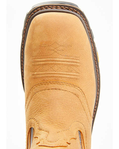 Image #6 - Cody James Men's Decimator ASE7 Western Work Boots - Soft Toe, Brown, hi-res