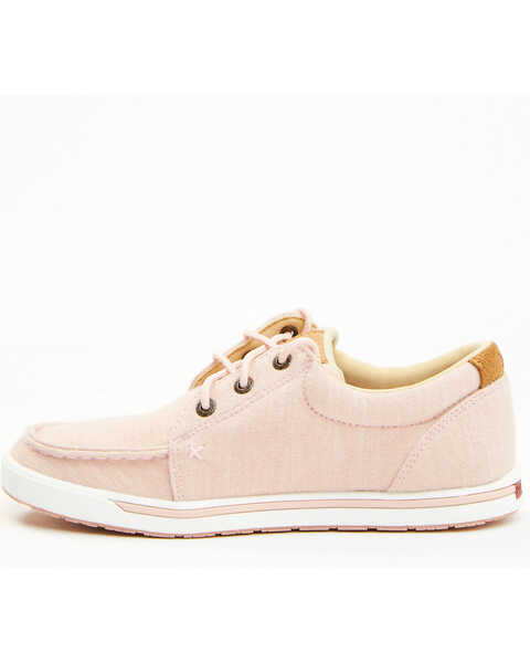 Image #3 - Twisted X Women's Casual Shoes - Moc Toe, Pink, hi-res