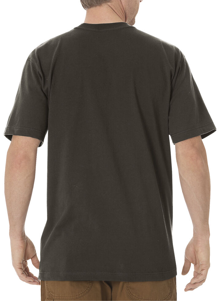Dickies Men's Short Sleeve Heavyweight T-Shirt - Big & Tall, Dk Olive, hi-res