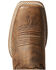Ariat Women's Primetime Tack Western Boots - Broad Square Toe, Brown, hi-res